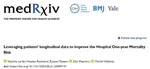 Nouvelle : Publication de l’article « Leveraging patients’ longitudinal data to improve the Hospital One-year Mortality Risk » sur medRXiv.