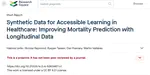 Synthetic Data for Accessible Learning in Healthcare: Improving Mortality Prediction with Longitudinal Data